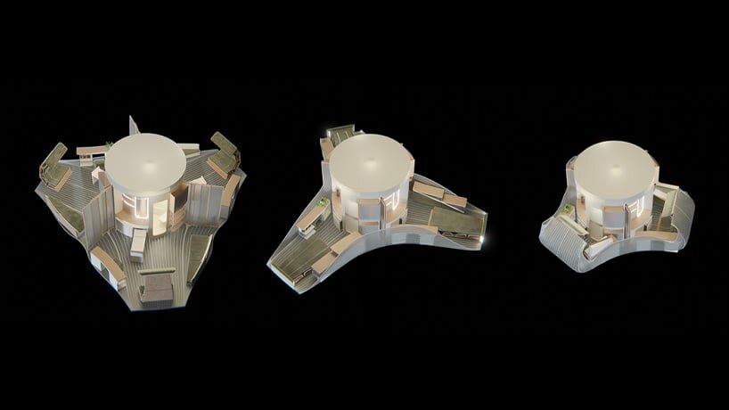 interior renders - states of expansion