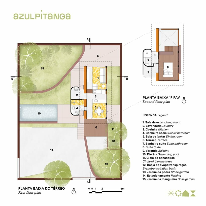 Refúgio do Sol plans