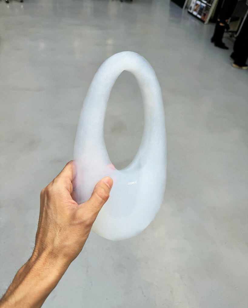 coperni air swipe bag nasa aerogel