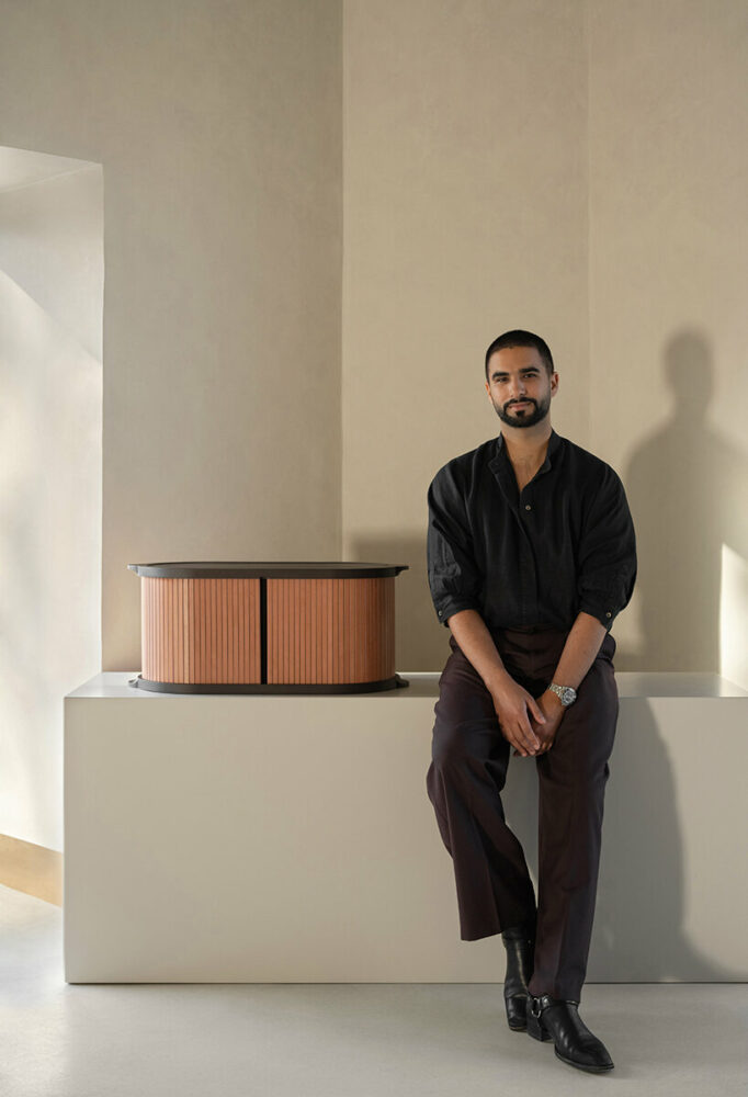 Omar Al Gurg with Dinna