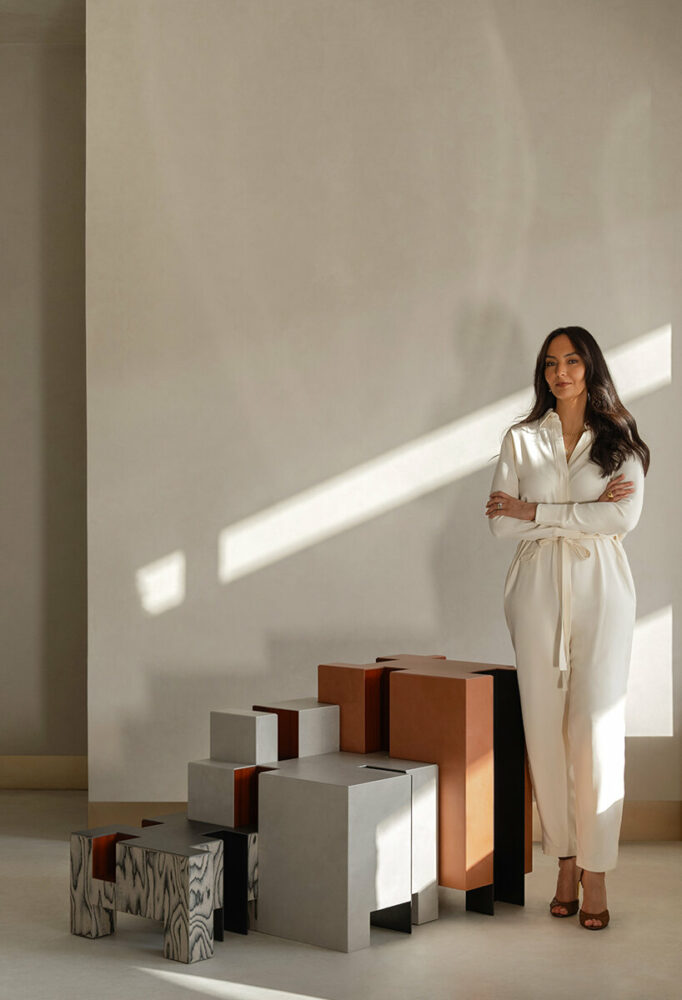 Styled Habitat's founder Rabah Saeid with kəˈnɛkt