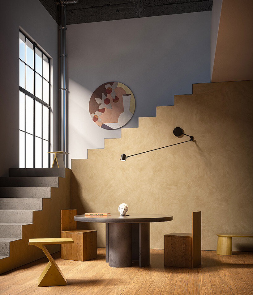 forma&cemento's handcrafted concrete furniture pour colorful charm indoors & out - 7