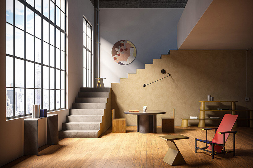 forma&cemento's handcrafted concrete furniture pour colorful charm indoors & out - 6