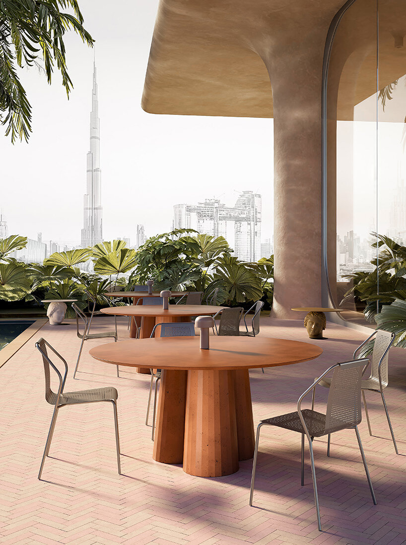 forma&cemento's handcrafted concrete furniture pour colorful charm indoors & out - 5