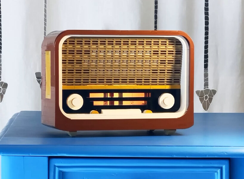 lego vintage radio dimexart