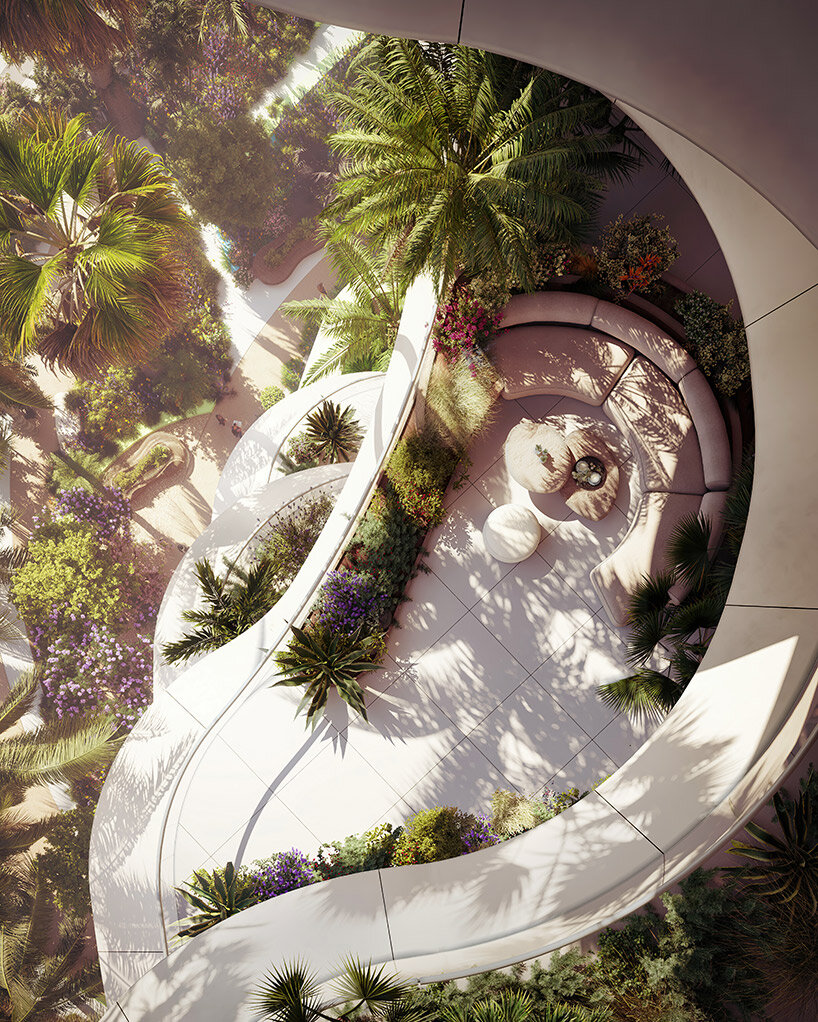 foster + partners designs 'the star,' a hollywood tower wrapped in spiraling gardens - 2