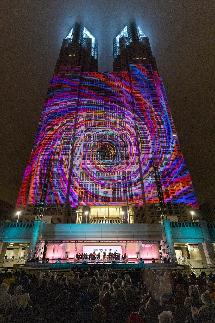 panasonic world largest permanent projection mapping display tokyo