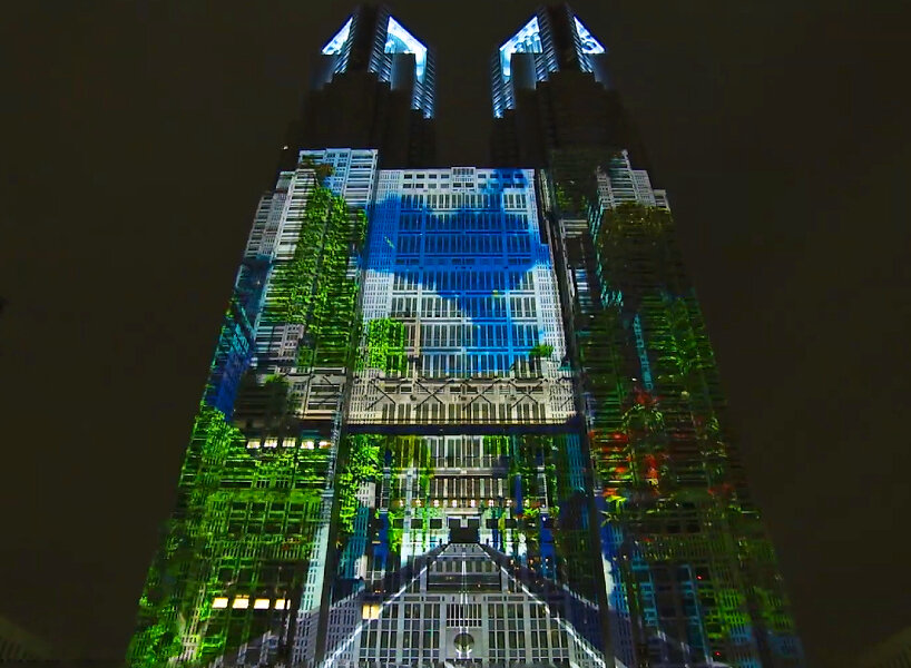 panasonic world largest permanent projection mapping display tokyo