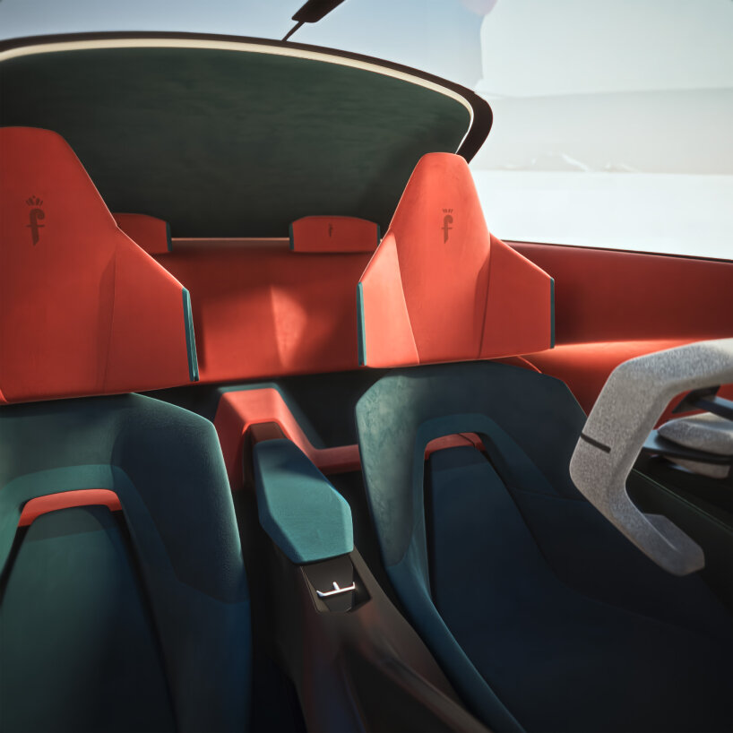 a spacious interior for the hydrogen-powered Enigma GT