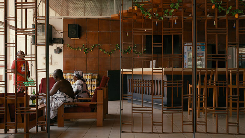 Film still of Senior Staff Club House, KNUST, Kumasi by Miro Marasović, Nikso Ciko and John Owuso Addo - for 'Tropical Modernism - Architecture and Independence' © Victoria and Albert Museum, London