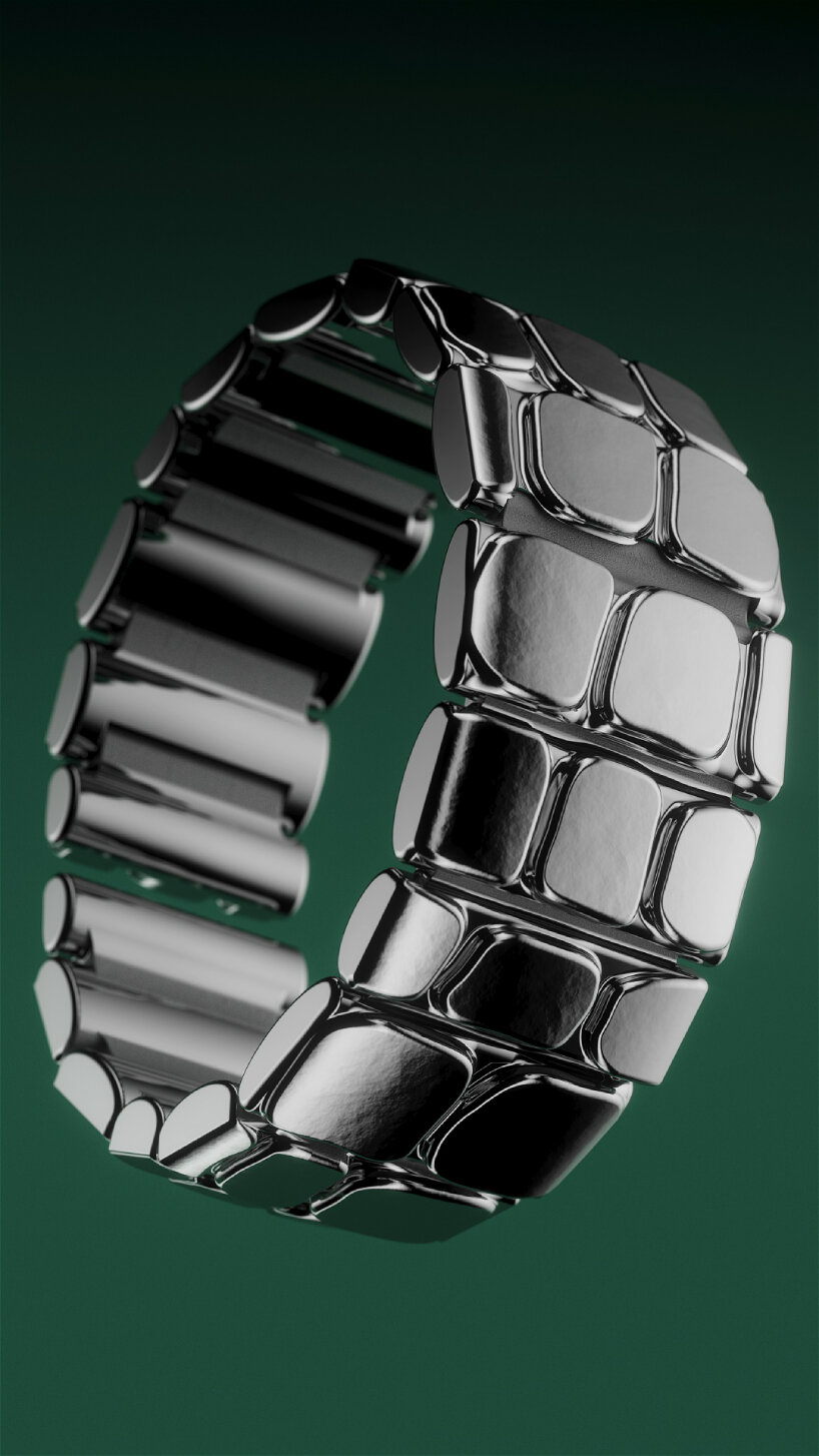 ecal alloyed 3d-printed watch straps watches and wonders