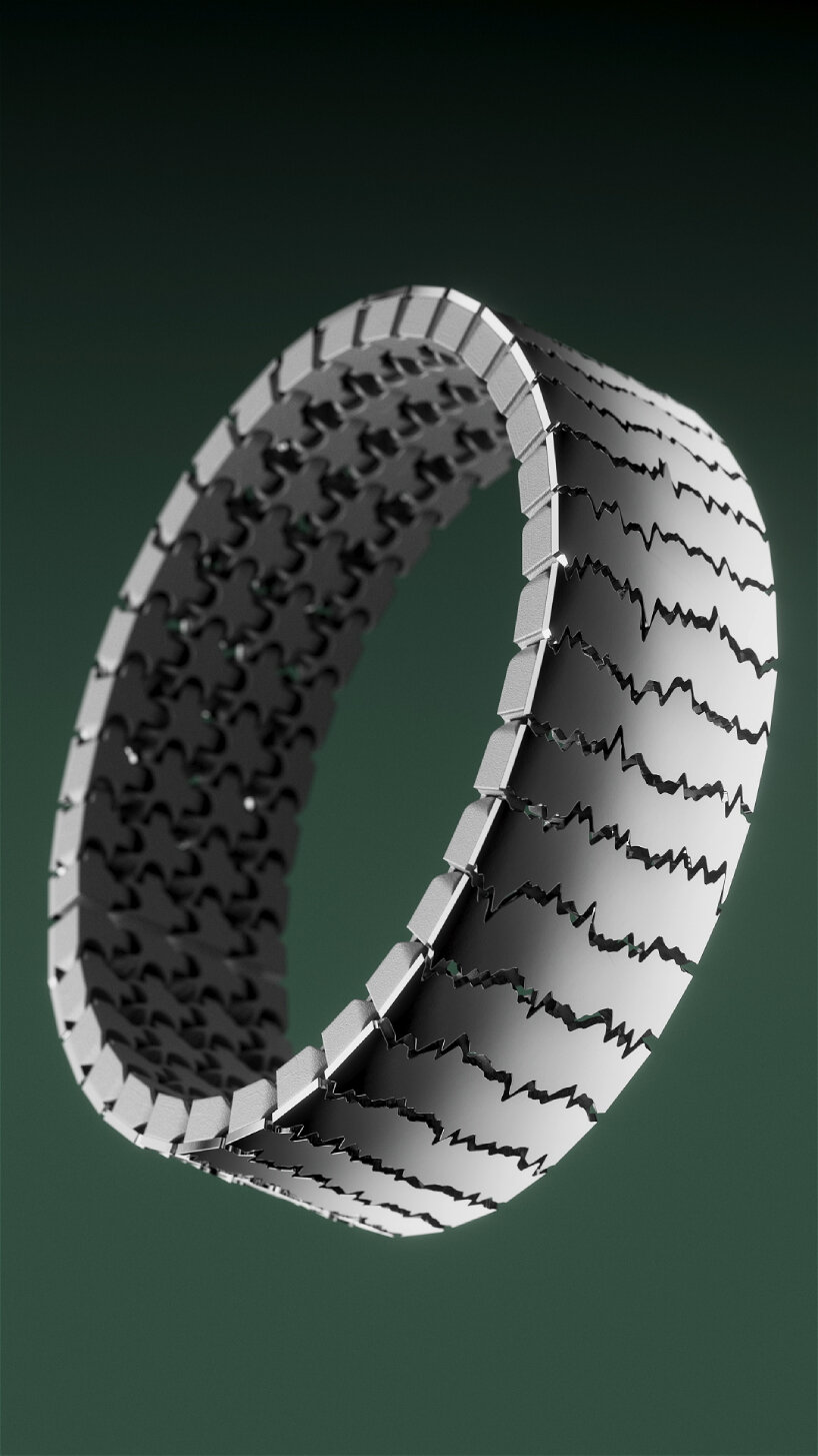 ecal alloyed 3d-printed watch straps watches and wonders