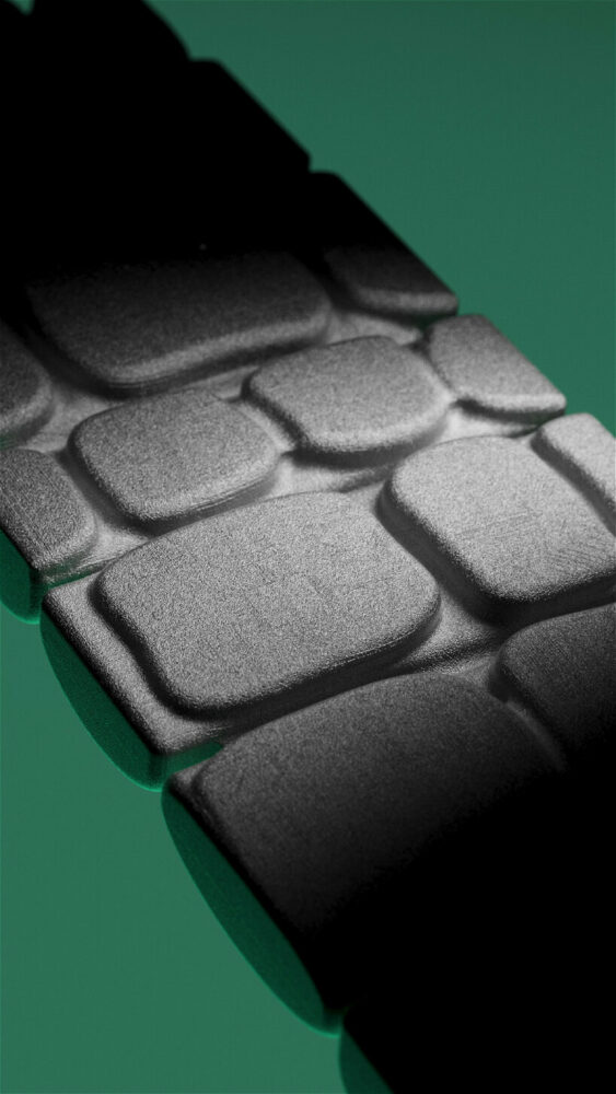 ecal alloyed 3d-printed watch straps watches and wonders