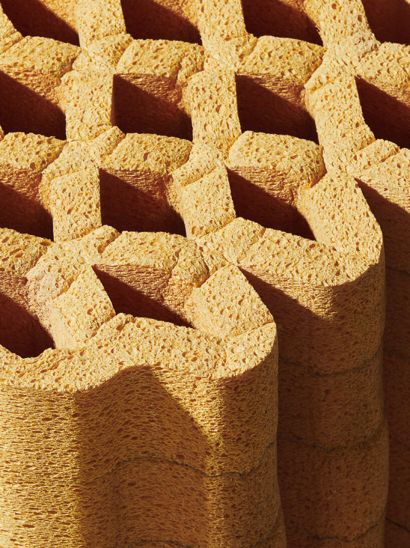 ecal sponge furniture biodegradable