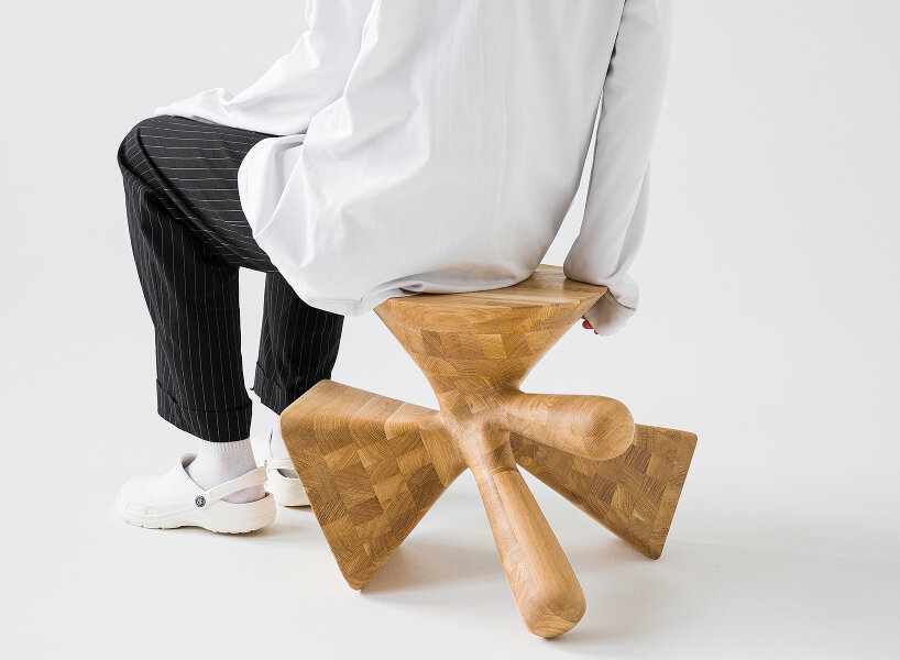 KOSMOS architects multifunctional wooden furniture DICE