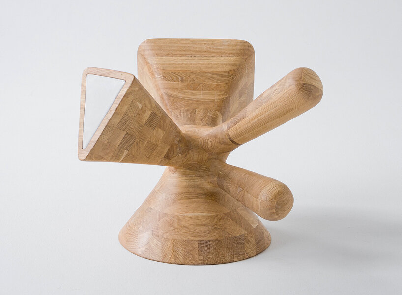 KOSMOS architects multifunctional wooden furniture DICE