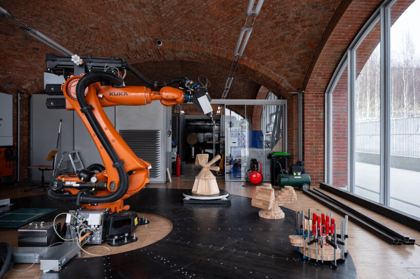 KOSMOS architects multifunctional wooden furniture DICE