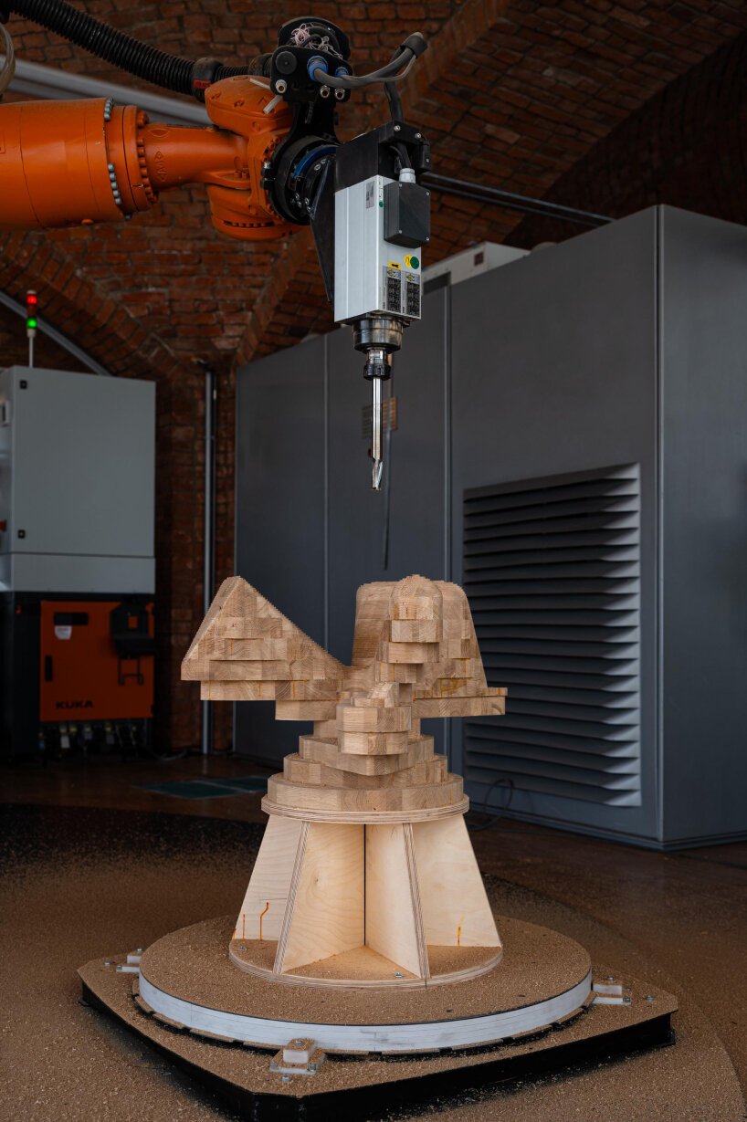 KOSMOS architects multifunctional wooden furniture DICE