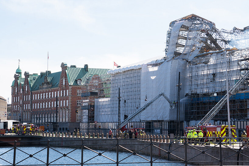 Bourse Copenhagen fire