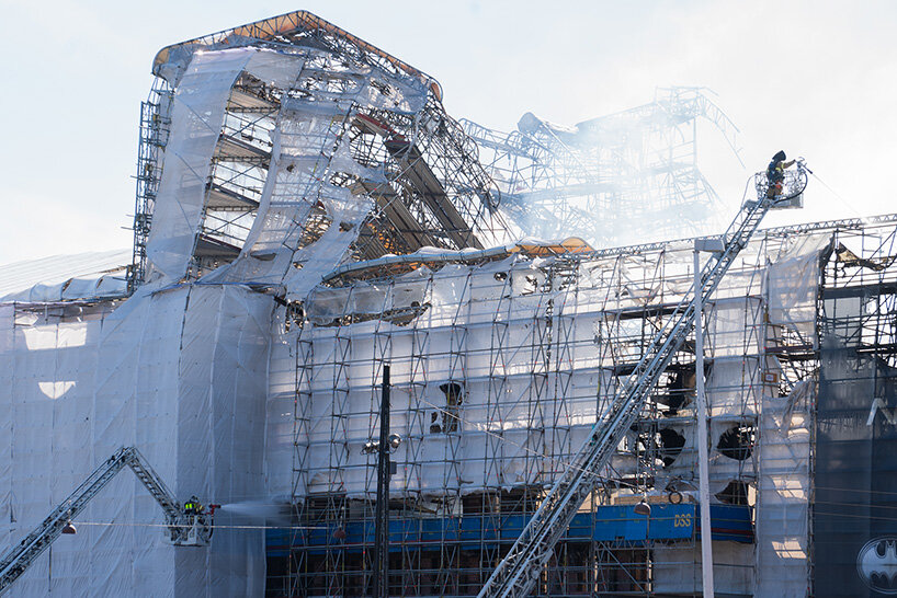 Bourse Copenhagen fire