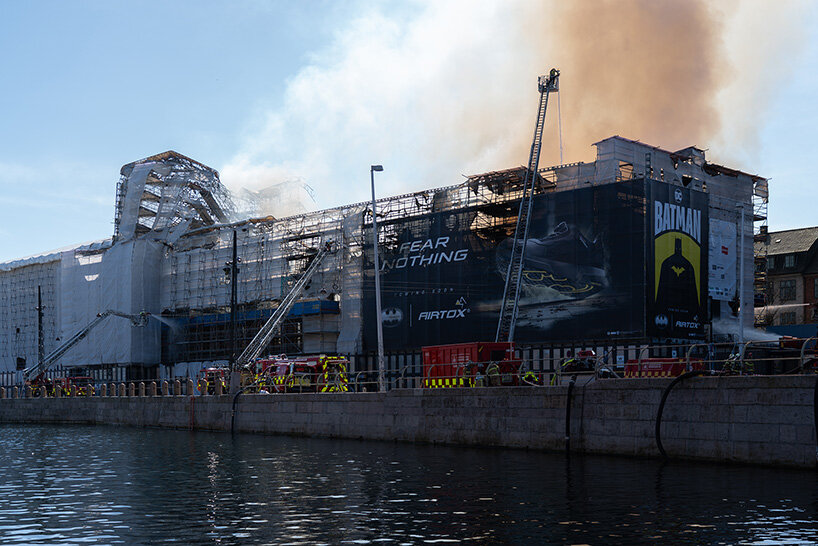 Bourse Copenhagen fire