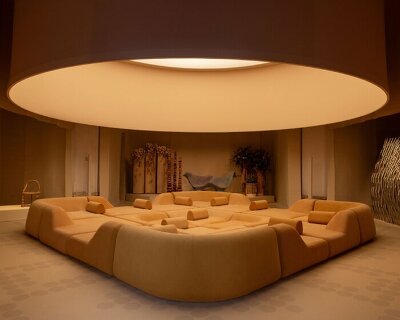 sabine marcelis' exhibition at milan design week evokes AlUla's desert landscape