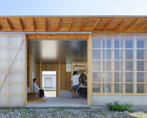 hokuriku residence no.3: chidori studio's industrial take on japanese machiya