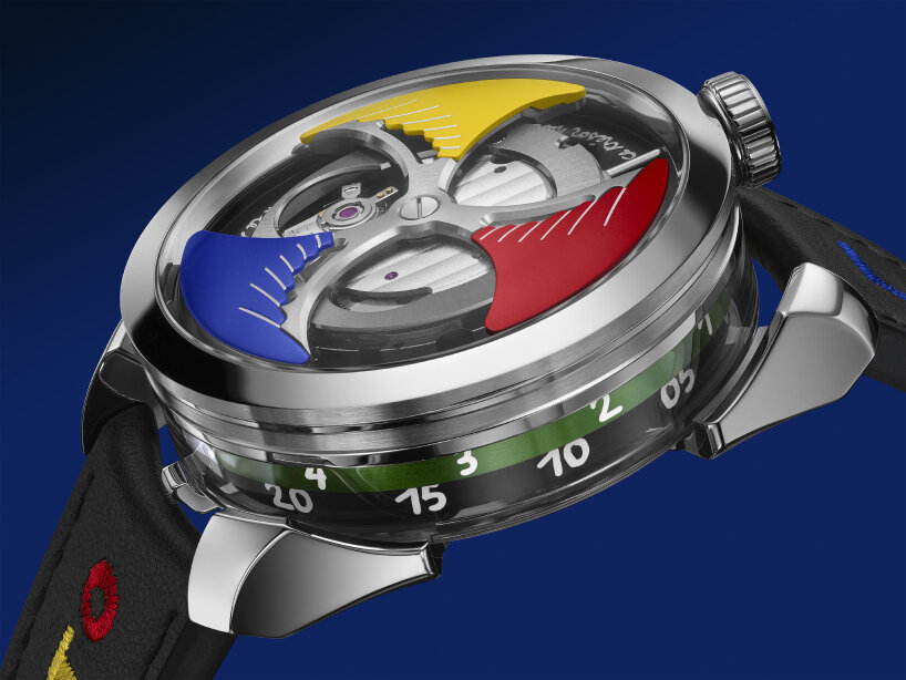jean-charles de castelbajac m.a.d.1 time to love watch mb&f
