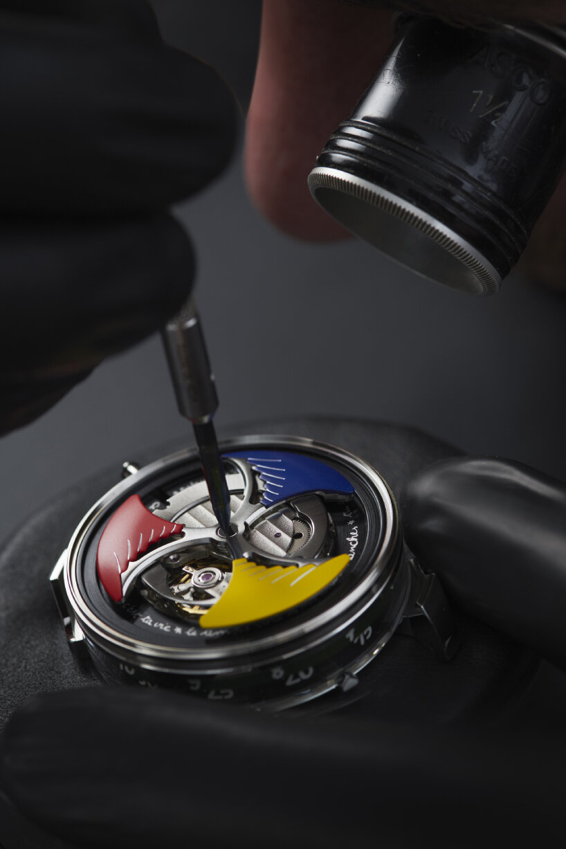 jean-charles de castelbajac m.a.d.1 time to love watch mb&f