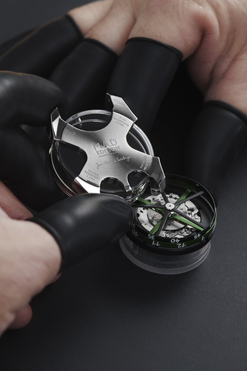 jean-charles de castelbajac m.a.d.1 time to love watch mb&f