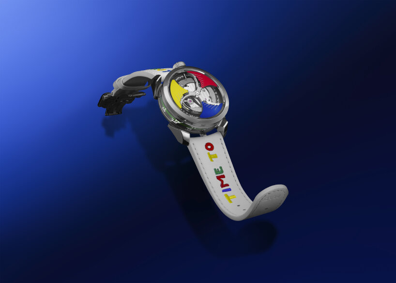 jean-charles de castelbajac m.a.d.1 time to love watch mb&f