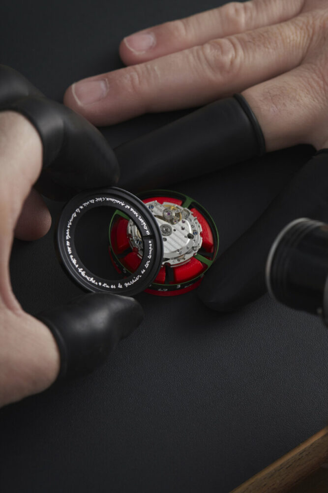 jean-charles de castelbajac m.a.d.1 time to love watch mb&f