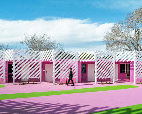 kadre architects transforms california desert motels into vibrant 'sierras housing' project