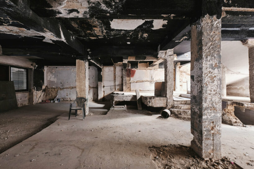 the building was abandoned a few years after completion