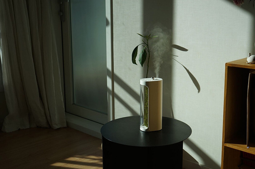 mosslab's desktop-sized humidifier & purifier turns dry air into moisture-rich environments - 5