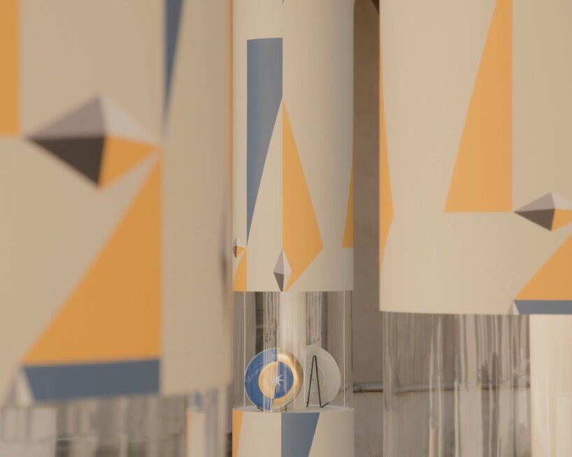 saint laurent exhibits gio ponti's historic, architecturally inspired plates at milan design week