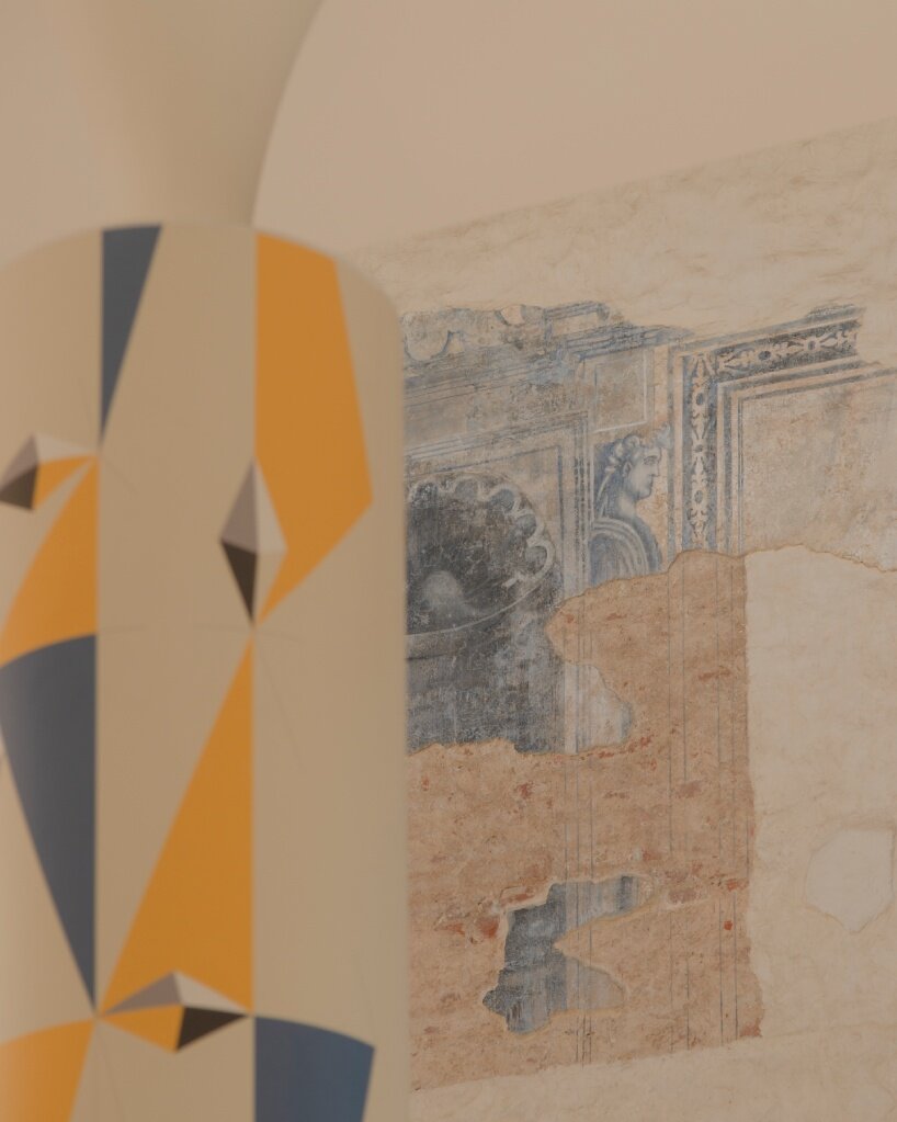 saint laurent exhibits gio ponti's historic, architecturally inspired plates at milan design week