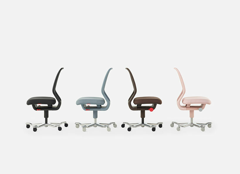 TASK CHAIR, 2022 KNOLL Plastic, fabric, metal components © Marc Newson