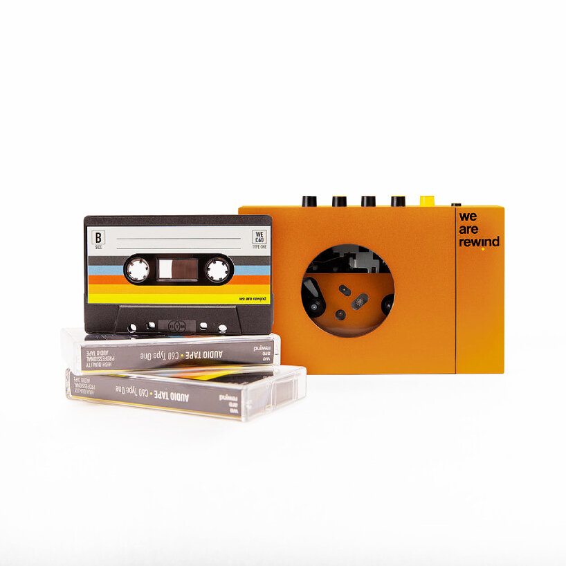 modern aluminum cassette players can record mixtapes and