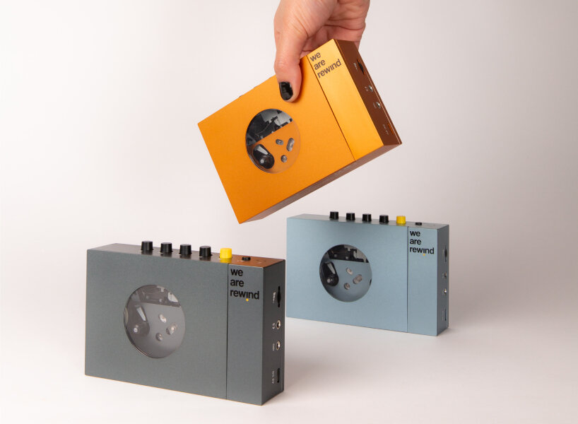 modern cassette players we are rewind