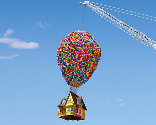 airbnb lets you sleep inside pixar's UP house — and yes, it floats