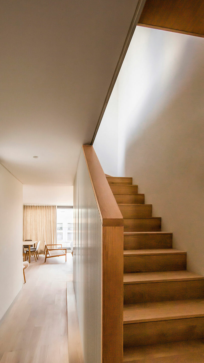 two new two-story penthouse flats were added to the apartment block