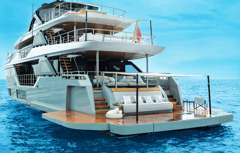 custom line navetta 38 yacht design