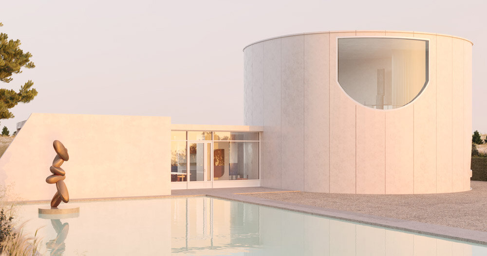 egg collective digitally realizes an unbuilt house by eileen gray