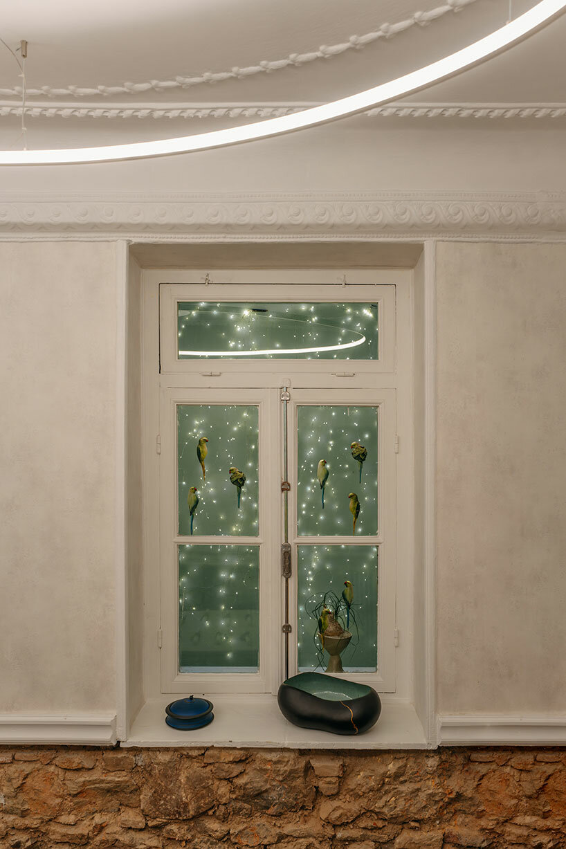 eleni marneri gallery brings jewelry and perfume inside a neoclassical building in athens