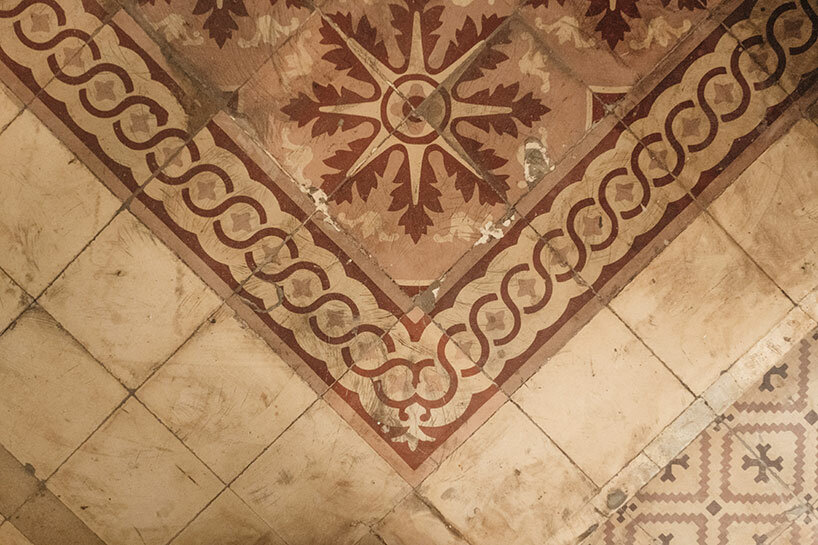 patterned flooring details is one of the original building features 
