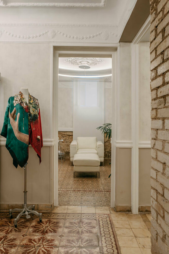 the design invites patrons to indulge in moments of beauty and inspiration