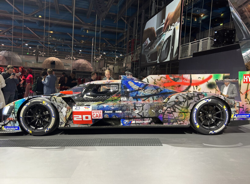 julie mehretu 20th bmw art car paris