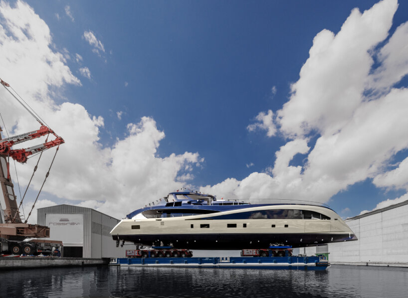 rossinavi hybrid-electric AI catamaran M/Y seawolf X