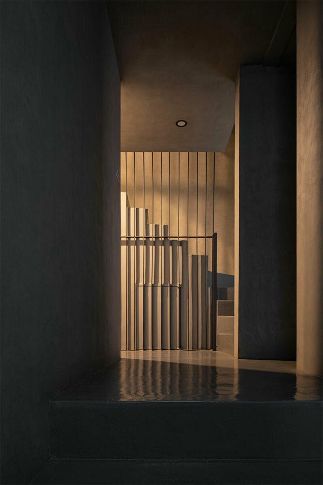 the architects maintain a cohesive look while allowing each building to stand out